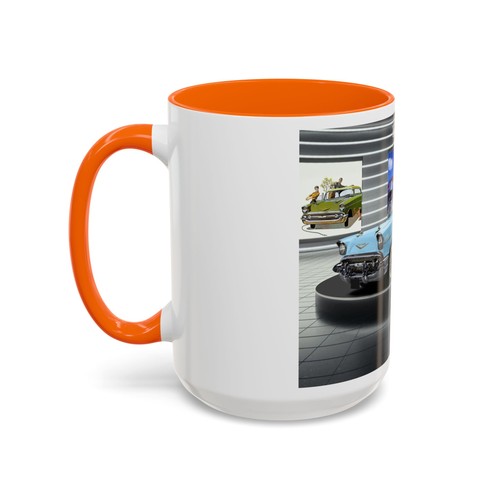 Taza y taza de café Chevy Muscle Car 1957 coche clásico TV publicidad promoción - Imagen 24 de 65
