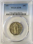1927-P Standing Liberty Quarter PCGS AU58 25C Philadelphia 90% Silver