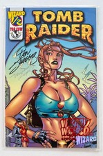 Tomb Raider 1/2 Wizard Top Cow Comics Ruby Foil Signed COA #0478 RARE 2000 NM