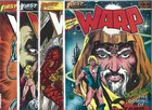 WARP LOT OF 4 - #1 #2 #3 #4 (NM-) HIGH GRADE BRONZE AGE FIRST COMICS
