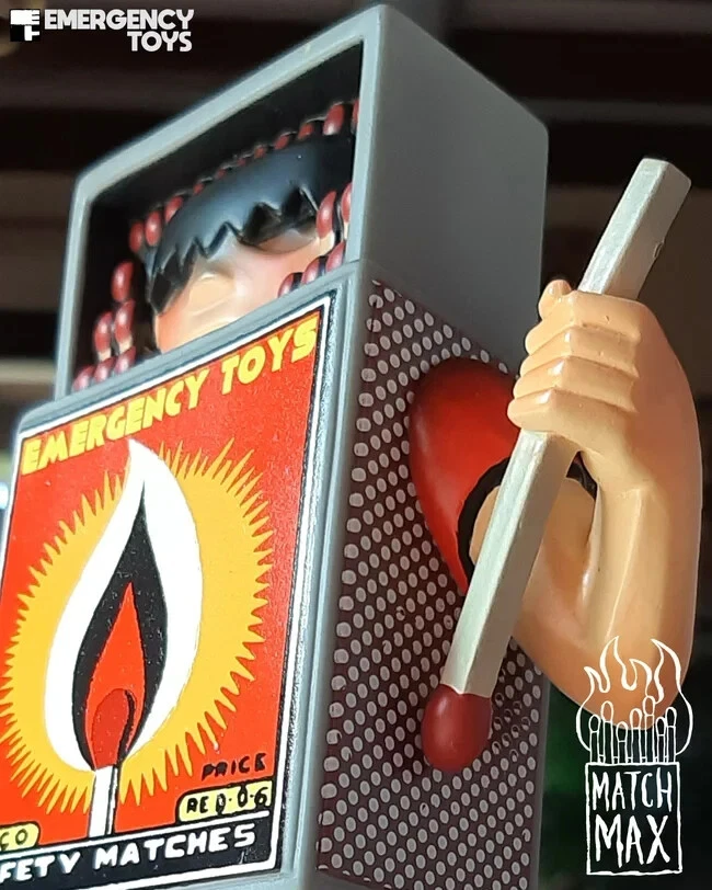 Nueva figura de juguete de diseñador MATCH MAX de Emergency Toys Foto 4 de 4
