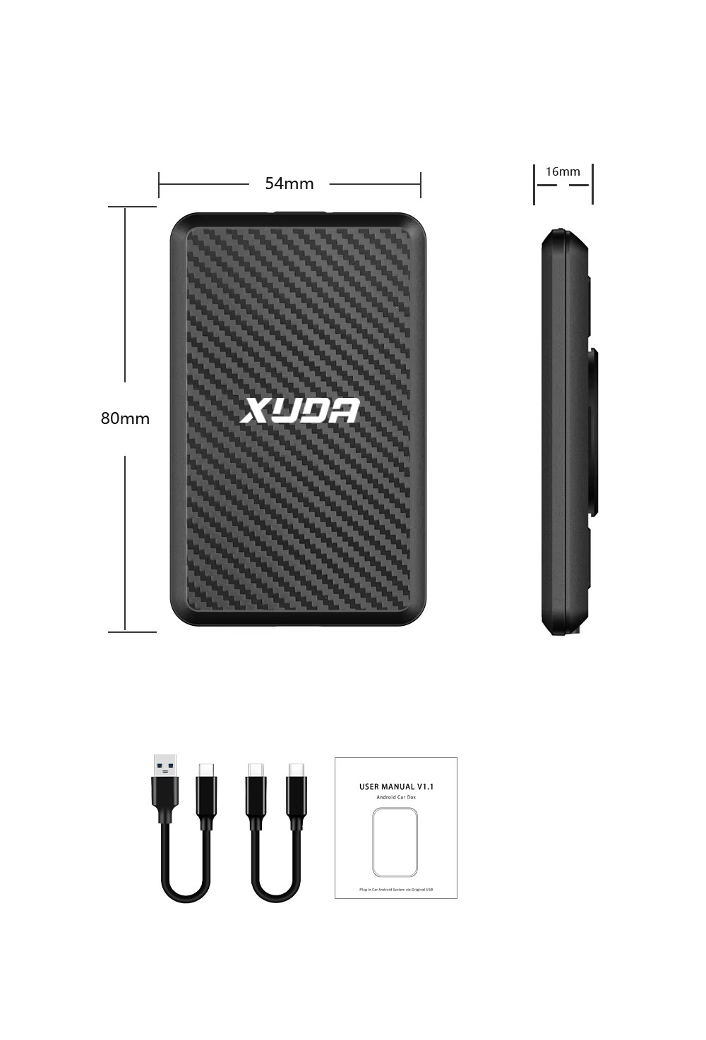 Android 14 Ai Box Wireless CarPlay Android Auto 4gb Ram 64gb Rom Plug & Play - Miniatura 12