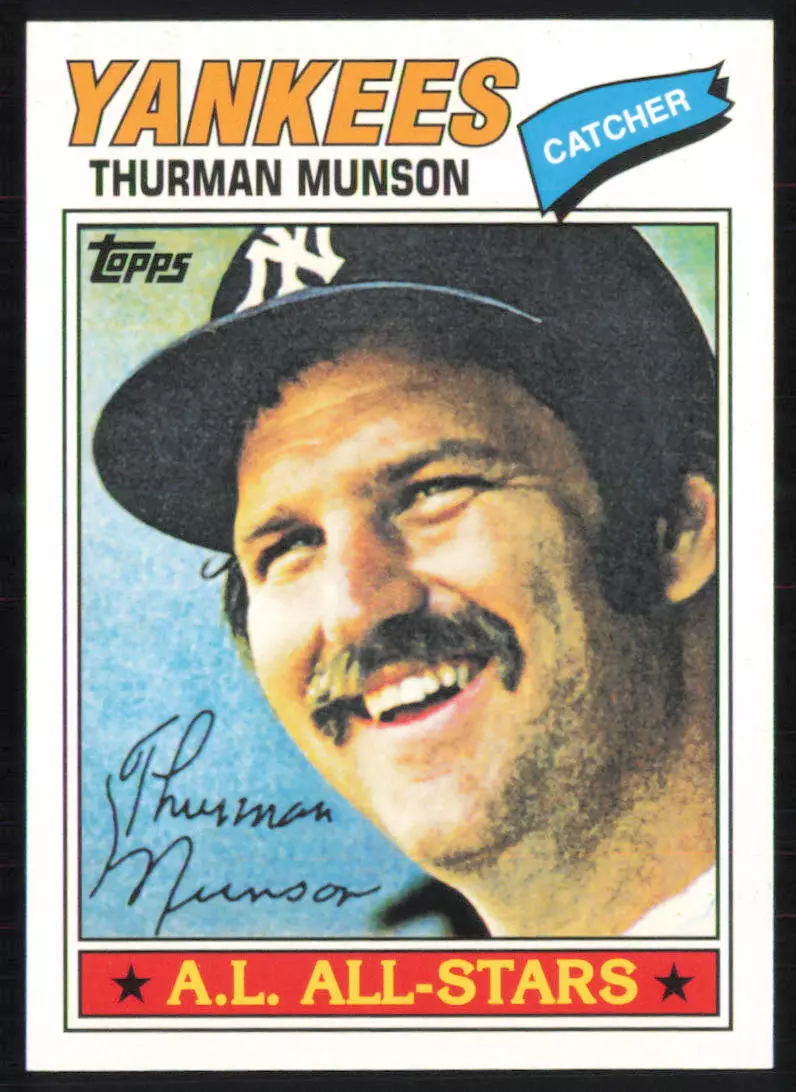 Thurman Munson trading card