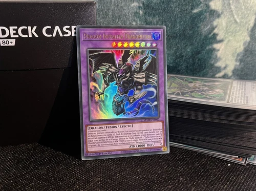 Yu-gi-oh Card | Infralma Dragon Dragon Necro 1st Edition In ESP [MAMA - SP062 ]