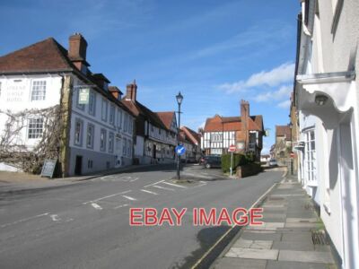 PHOTO  SOUTH STREET MIDHURST SPREAD EAGLE HOTEL ON THE LEFT. 2014