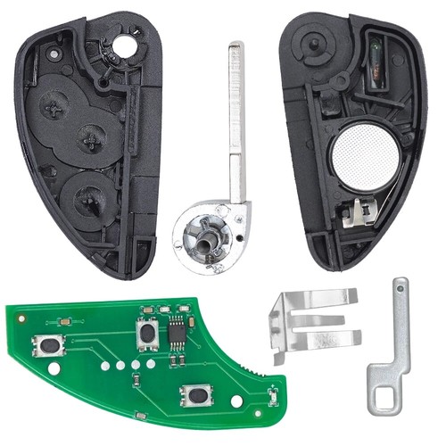 Radio Key 3 Buttons 433MHz with ID48 Chip For Alfa Romeo 147 156 166 GT - Picture 2 of 6