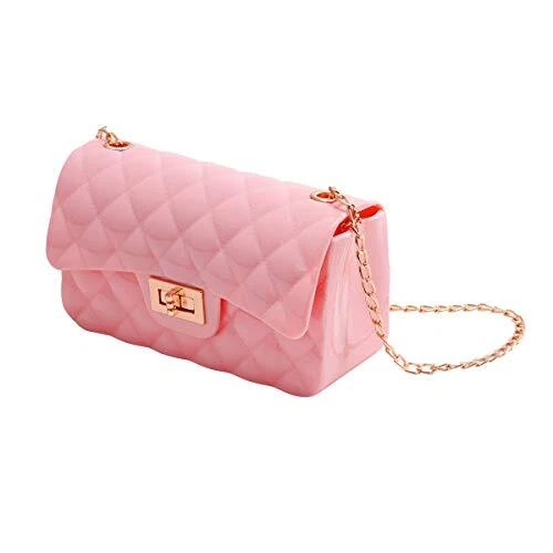 Jelly Crossbody Bag Purse Candy Color Jelly Handbags for Women