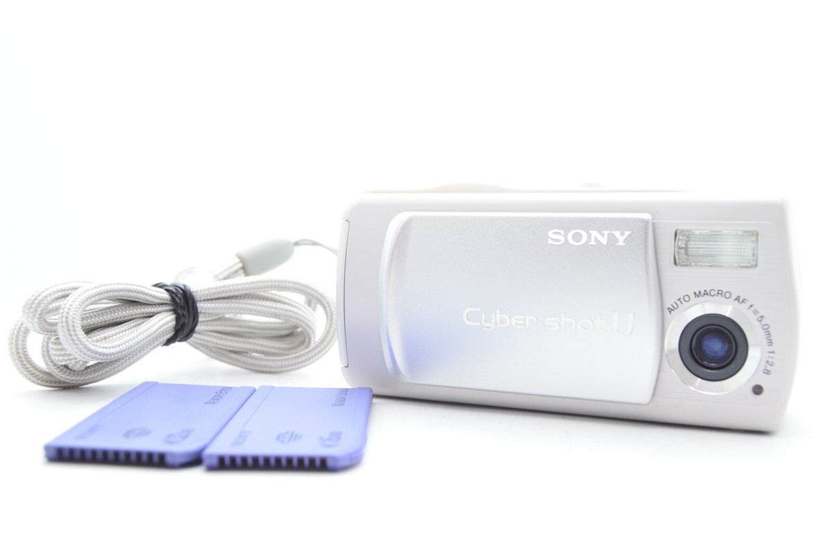 Rare MINT SONY Cyber-Shot DSC-U10 Blue Compact Digital