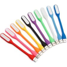10X Flexible Bright Mini USB LED Light Lamp Hub for Notebook Laptop Desk Reading