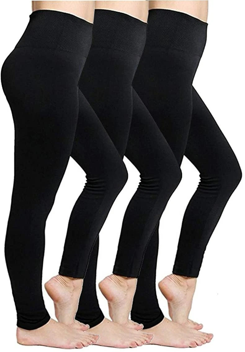 Regular/Plus Size/Petite Women's Fleece Lined Leggings High