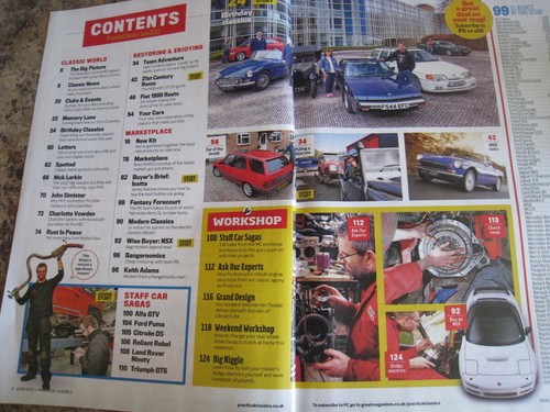 PRACTICAL CLASSICS JUN 2022 DECADE DEFINING CLASSICS MGB ST150 BMW ISETTA HONDA - Picture 2 of 3