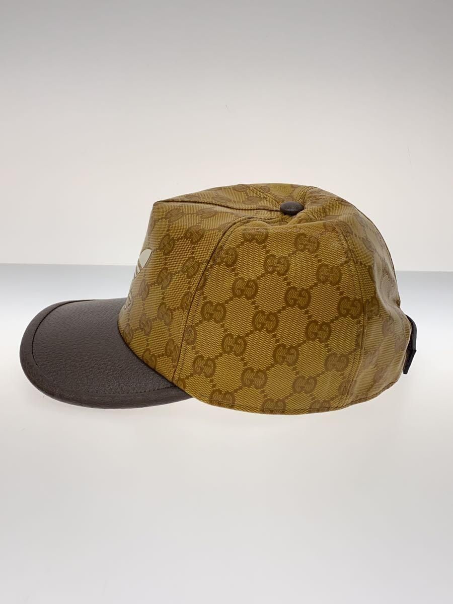 累積売上総額第1位【GUCCI】GG EMBOSSED BASEBALL HAT GUCCI cap with box 22SS GG pattern baseball nylon Gold men's
