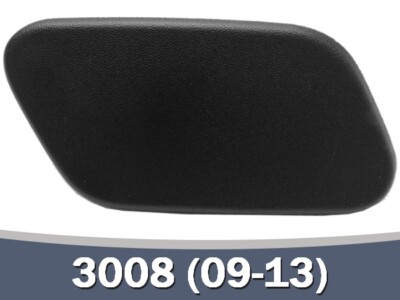 Akozon Buses D'essuie-Glace, Buse De Pulvérisation De Lave-Phare Avant De Voiture 6438F4 Remplacement Et Accessoires, Phare Pour Ajustement Universel 307 2004-2013 Droite(La