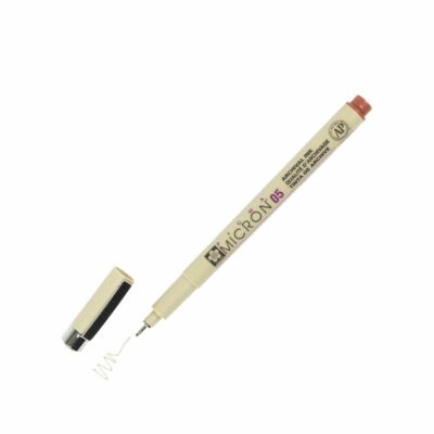 XSDK05-12 Sakura Pigma Micron 05 Marker Pen, 0.45mm Tip, Brown, Box of 12