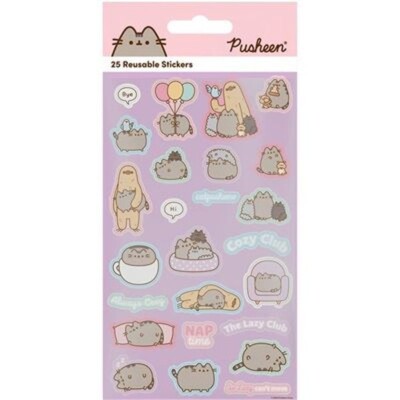 Paper Sticker Aufkleber 25er Set Pusheen - Characters ca10x19cm PS2403319