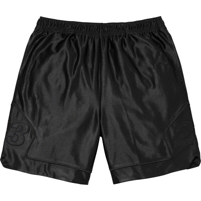 SUPREME®/JORDAN® WARM UP SHORT Black Basketball Shorts Size SUPREME®/JORDAN® WARM UP SHORT Black Basketball Shorts Size