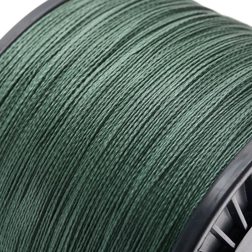Líneas trenzadas fuertes 100/300/500/1000M verde Dyneema Spectra línea de pesca en el mar Reino Unido - Imagen 3 de 16