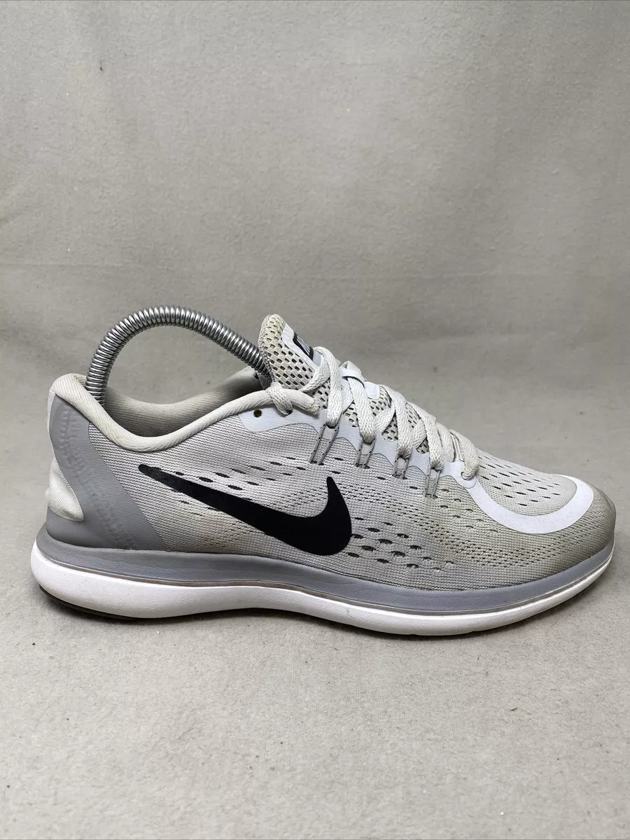 Nike Flex Run Women&#039;s Size 8.5 Running Shoes Gray Black | eBay