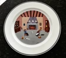 Villeroy & Boch Design Naif  LaPlau Dinner Plate 10.5" By The Fireside