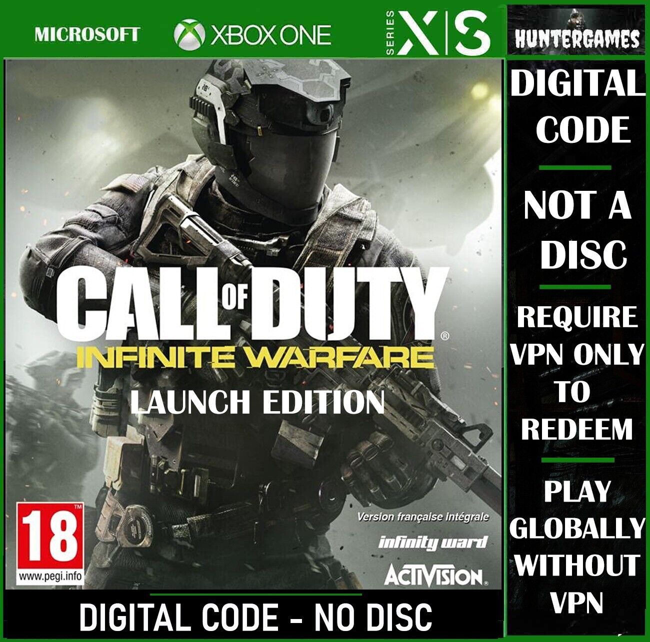 Call of Duty: Infinite Warfare Launch Edition Xbox One, X|S KEY  Argentina☑VPN WW