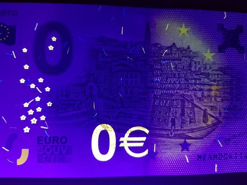 PORTO Portugal 0 Euro Souvenir Note 2018 Series 1 City of Porto Newly Released - Picture 4 of 6