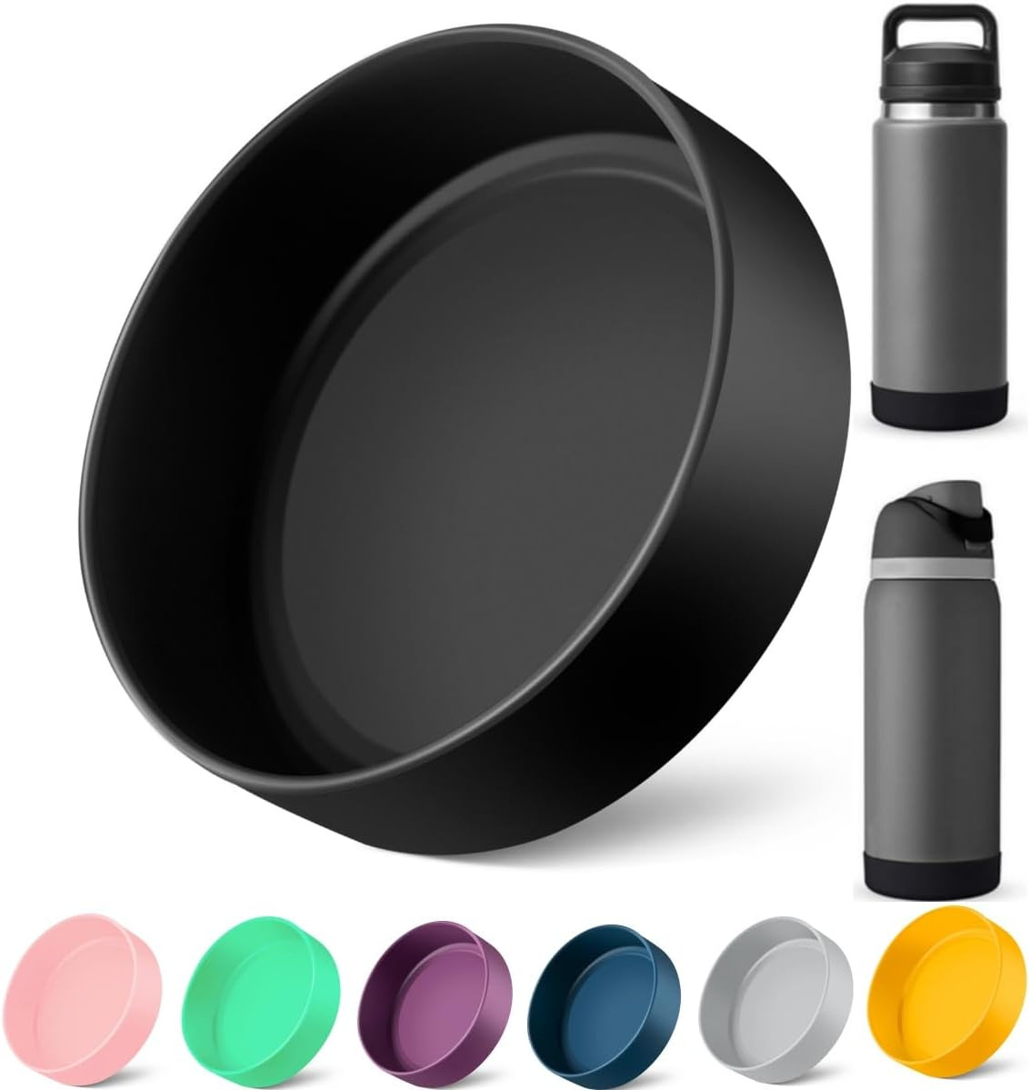 Silicone Sleeve for YETI, Owala Water Bottles, Bottom Boot f