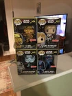 Funko POP! Star Wars Retro Comic App Lot(4) #453 #454 #455 #456 Target Exclusive