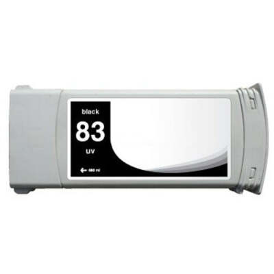 HP 83 PATRONEN SCHWARZ C4940A REGENERIERT FÜR HP Designjet 5000 5500 5000PS 5...