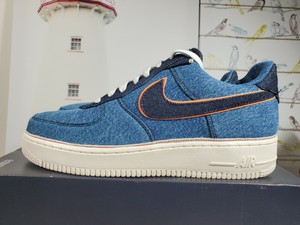 stonewash blue air force 1