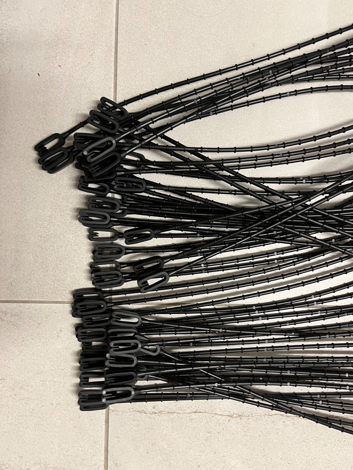 25 X Single Hook Pin Shop Display Fitting Prong Hanger 200mm con