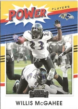 2021 Panini Contenders Willis McGahee Power Players #PP-WMC SP