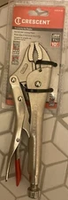 New - Crescent C10CVN 10” Curved Jaw Locking Plier with Wire Cutter, 1-7/8"