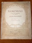 selim palmgren - maskenball for 4 hands — photo 1