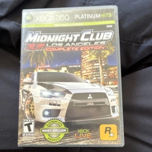 Rockstar Games Midnight Club Los Angeles Complete Edition Xbox 360 Platinum Hits