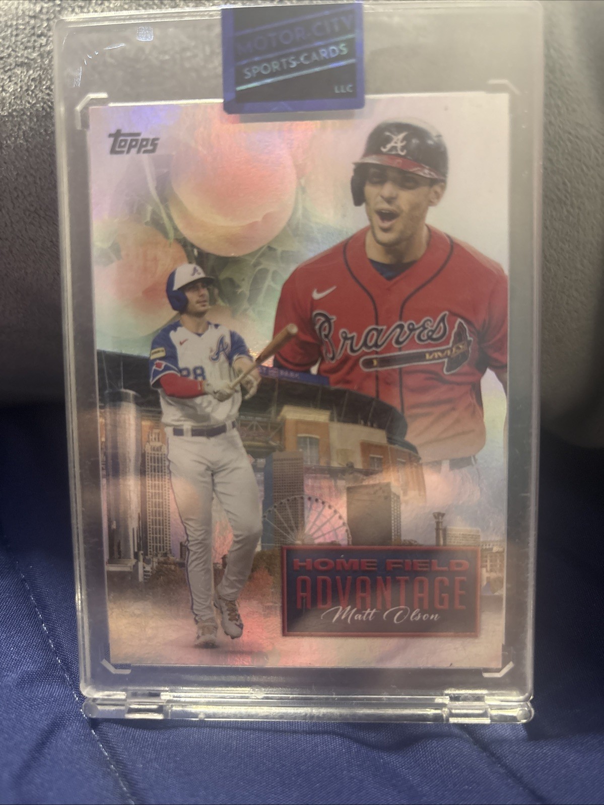 2024 Topps Update Series - Home Field Advantage Matt Olson #HFA-35
