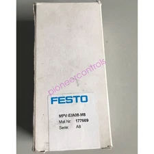 ONE NEW FESTO cable board MPV-E/A08-M8 177669 in box spot stock #YP1