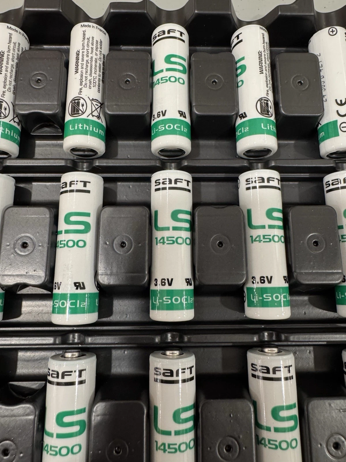 30x Saft LS14500 Li-SOCI2 3.6V AA Battery High Energy & Stable Voltage Brand New 2