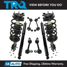 TRQ Front & Rear Strut & Shock Absorbers with Sway Bar End Links Kit for CX-9