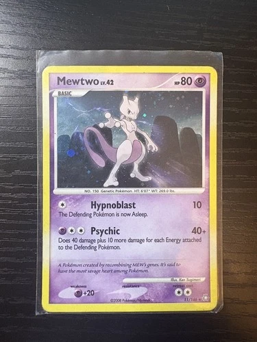 Mewtwo 11/146 Legends Awakened Holo MP