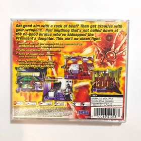 Dynamite Cop! Sega Dreamcast video game CIB complete w/ instructions manual 1999