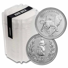 John Wick® 1 oz Silver Continental Coin - Tube of 20