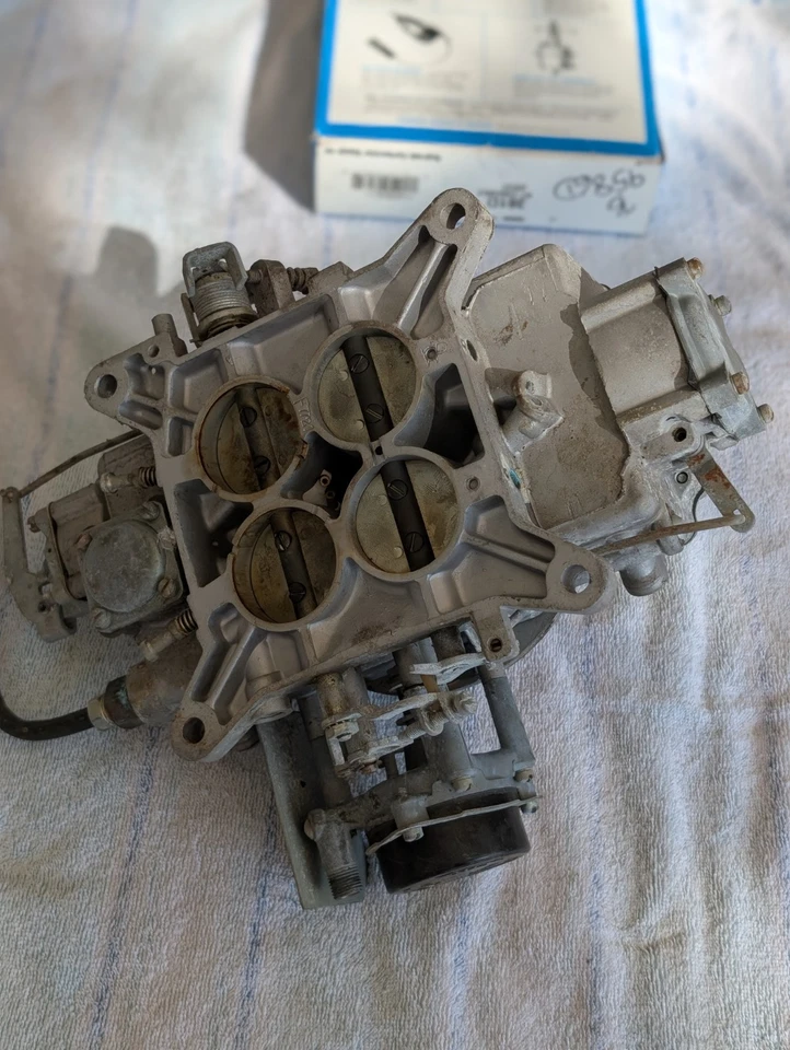 1960 Ford Thunderbird Original Carburetor 352I Auto Lite And Rebuild Kit Classic - Image 4 of 4