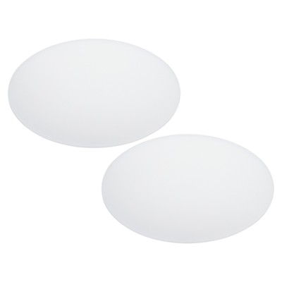Lampenschirmdiffusor mit 13'' Dm, 2Pcs runder Diffusor 2,7mm, durchscheinend weiß