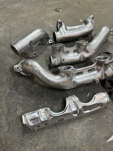 Exhaust Manifold Mercedes Benz W126 M117 5.0 500 SE SEL SEC 560 5.6 V8 SL R107 - Picture 13 of 15