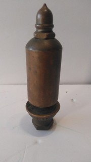 Old 1 1/2 " Lunkenheimer ? Steam Single Chime ?Whistle Without Valve Brass