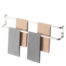 Double Towel Bars Double Towel Rack for Bathroom 32 Inch Brushed Nickel