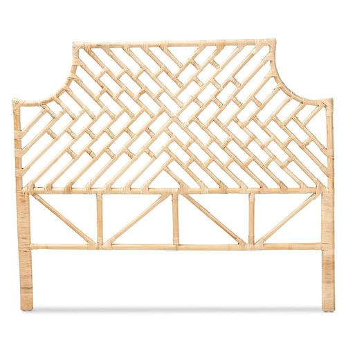 Baxton Studio Jayliah Rattan Headboard