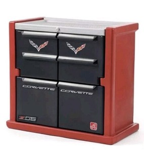 Step 2 Corvette Red dresser With Doors