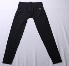 Gymshark Women's Lightweight Everyday Seamless Leggings DH3 Black Medium NWT