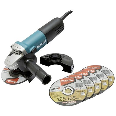 Meuleuse D'angle Makita 9558HNRX1 – 125 Mm – 840 W – Puissante Et Robuste Pour Tous Vos Travaux